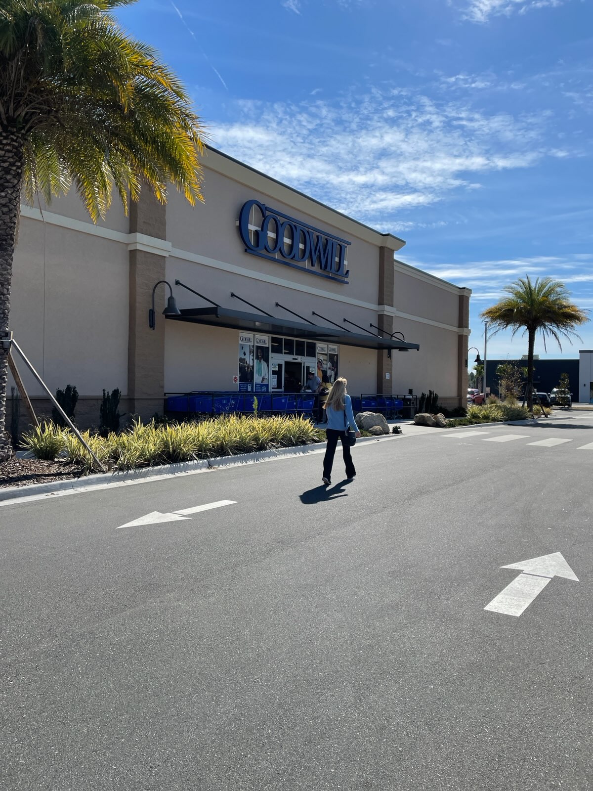 Photo of Store front at left angle